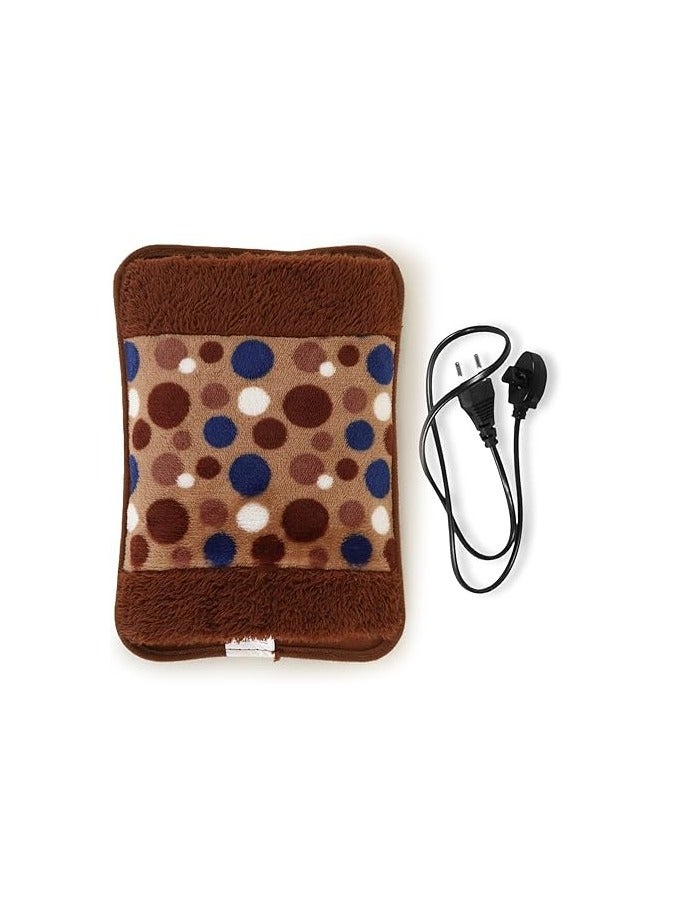 حقيبة تدفئة مخملية من DGARYS | أكياس ماء ساخن لتسكين الآلام | وسادة تدفئة كهربائية، حقيبة زجاجة ماء ساخن، حقيبة ماء ساخن كهربائية لتسكين الآلام بتصميم متنوع متعدد الألوان